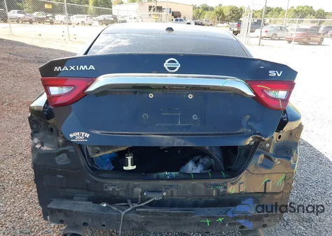 2017 Nissan Maxima 3.5 Sv z USA, uszkodzony, nr VIN 1N4AA6AP6HC450283